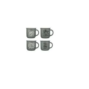 NAVA porcelanska šolja 320ML SIVA