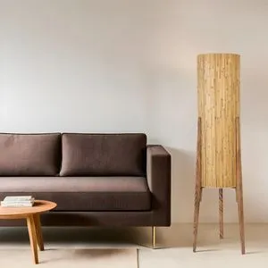 Navas Yanık Lambader Bambu 07 Abajurlu