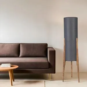 Navas Yanık Lambader sa Abajurima u Crnoj i Braon Boji