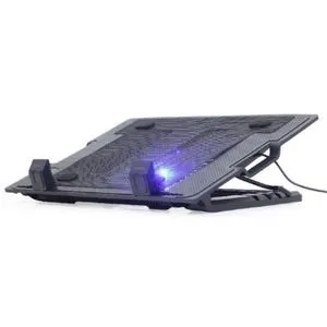 NBS-1F17T-01 Gembird hladnjak za laptop, 17inc 150mm Fan, USB, 370x265mm, Ergo Stand A