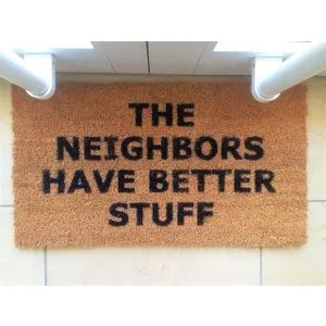 Neighbours Brown
Black Coco Doormat