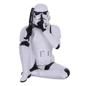 Nemesis Now Star Wars Stormtrooper Speak No Evil figura 10 cm