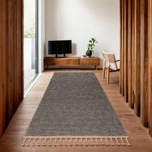 Nepal 6041 - Brauni Tepih za Hol (80 x 150 cm)