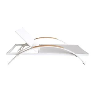 Nero Aluminijumska ležaljka 195x65x30 cm BEŽ