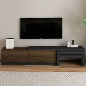 Nest - Anthracite, Antique Walnut Anthracite
Antique Walnut TV Stand