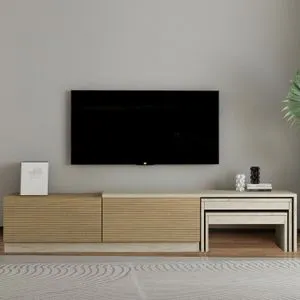 Nest - Travertine, Warm Oak Travertine
Warm Oak TV Stand