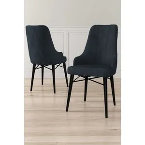 Neta - Anthracite, Black Anthracite
Black Chair Set (2 Pieces)