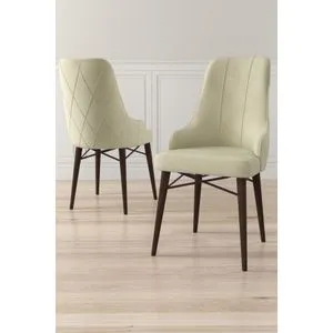 Neta - Cream, Brown Cream
Brown Chair Set (2 Pieces)