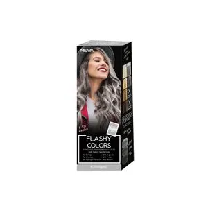 NEVA - FLASHY COLORS Polutrajna farba za kosu 100ml - Silver Grey