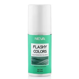NEVA - FLASHY COLORS Sprej za kosu 75ml - Soft Green