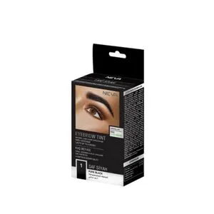 NEVA - Set za farbanje obrva - 1 Pure Black