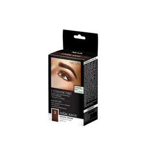 NEVA - Set za farbanje obrva - 3 Natural Brown