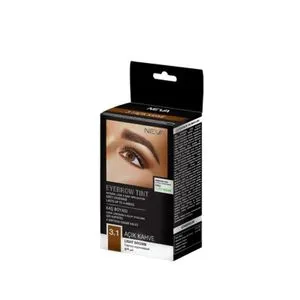 NEVA - Set za farbanje obrva - 3.1 Light Brown