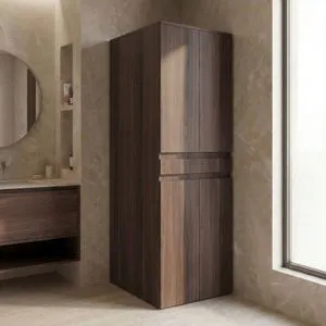 Neve 70 - 016 Dark Walnut Washing Machine Cabinet