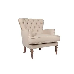 New London - Ecru Ecru Wing Chair