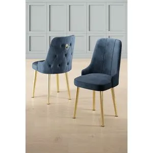 Newa - Anthracite, Gold Anthracite
Gold Chair Set (2 Pieces)