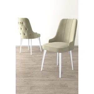 Newa - Cream, White Cream
White Chair Set (2 Pieces)