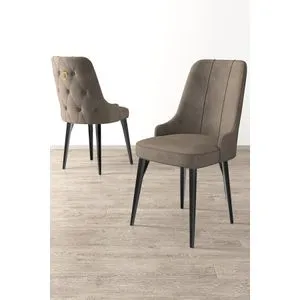 Newa - Set crnih kapučino stolica (6 komada)