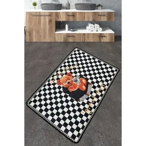 Newspaper Multicolor Bathmat