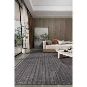 Newyork 3104 - Anthracite Anthracite Carpet (80 x 300)