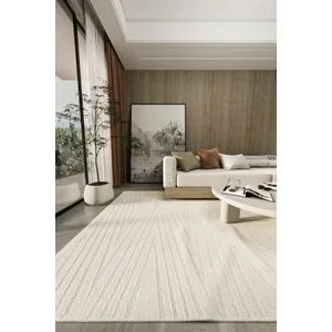 Newyork 3105 - Tepih u krem boji (80 x 350 cm)