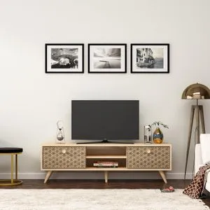 Newyork - Sapphire Oak Sapphire Oak TV Stand