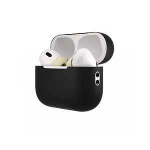 Next One silikonska maska za AirPods Pro 2. generacije - crna