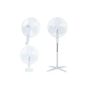 NIAROS KURELI Ventilator 3U1, PODNI, ZIDNI I STONI, PREČNIK 43CM, 45W, BELI