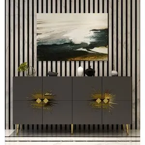 Nida KB150 - Anthracite, Gold Anthracite
Gold Console