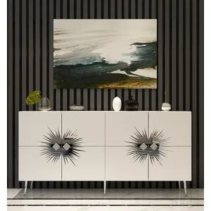 Nida KB150 - White, Silver White
Silver Console