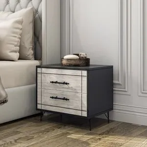 Night - Light Grey Grey
Black Nightstand