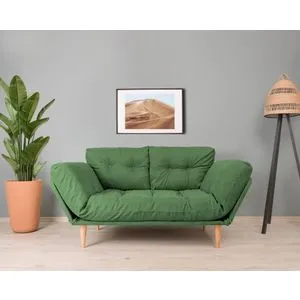 Nina Daybed - Green GR106 Green 3-Seat Sofa-Bed