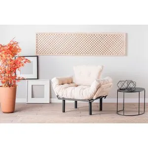 Nitta Single - Cream Cream Wing Chair