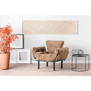 Nitta Single - Light Brown Light Brown Wing Chair