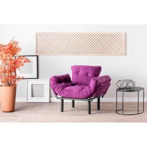 Nitta Single - Purple Purple Wing Chair