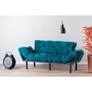 Nitta Triple - Petrol Green Petrol Green 3-Seat Sofa-Bed