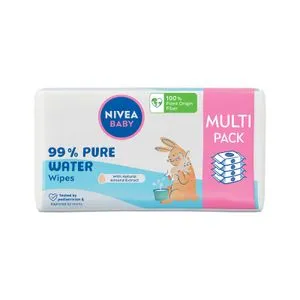 Nivea Baby 99% pure vlažne maramice 4x57kom
