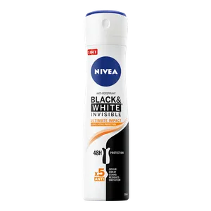 NIVEA Black&White Invisibe Ultimate Impact  dezodorans u spreju 150ml