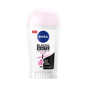 NIVEA Black&White Invisible Clear dezodorans u stiku 40ml