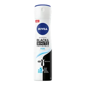 NIVEA Black&White Invisible Pure dezodorans u spreju 150ml