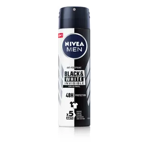 NIVEA Men Black & White Invisible dezodorans u spreju 150ml