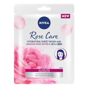 NIVEA Rose Touch maska za lice 1pcs