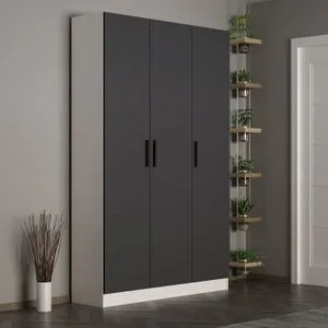 Noah - 8210 Antracitna Stalak za Odeću