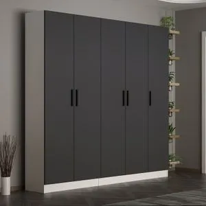 Noah - 8212 Anthracite Hall Stand