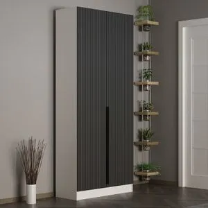 Noah - 8264 Anthracite Hall Stand