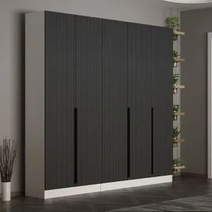 Noah - 8267 Anthracite Hall Stand