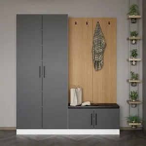 Noah - 8295 Antracitna Stalak za Prijem