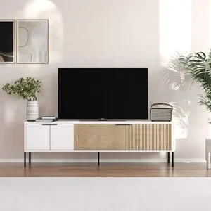 Noah - White, Rattan White
Rattan TV Stand