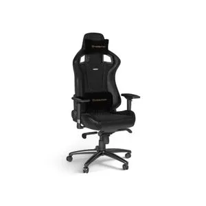 NOBLECHAIRS EPIC Real Leather Gaming stolica crna