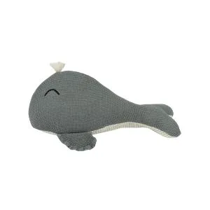 Nobodinoz Wabi Sabi Whale Azure Jastuk